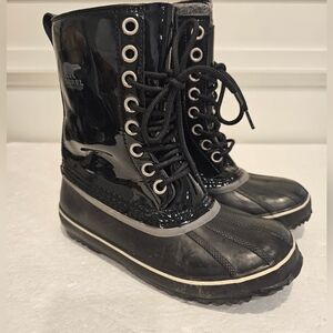 Sorel Black Winter & Rain Boots